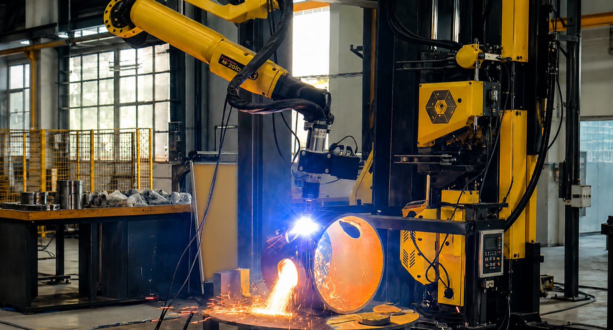 Robotic cutting of a curved steel structure